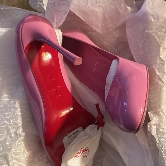 CL Fabulously Sexy & Pretty in Pink Patent!!b - Picture 4 of 11